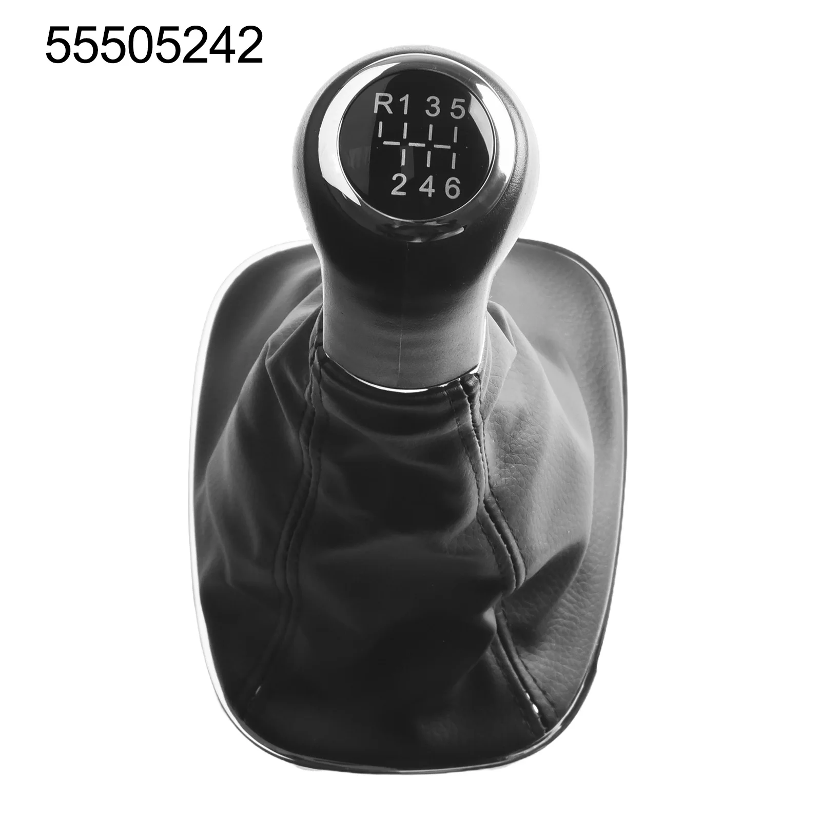 Shift Knob Shift Knob For Vauxhall For Corsa E 15-19 Gear Shift Knob With Boot 55505242 Car Accessories  Shift
