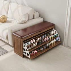 Space Saving Shoe Cabinet Mobile Shelf Corner Wooden Box Balcony Shoe Rack Storage Zapateros Organizadores Modern Furniture