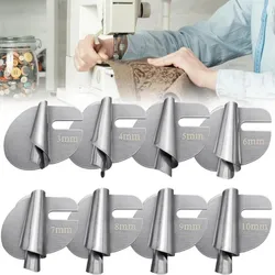 4/8pcs Sewing Rolled Hemmer Foot Set,3-10mm Wide Narrow Rolled Hem Sewing Machine Presser Foot,Home Curved Scroll Hemmer Foot