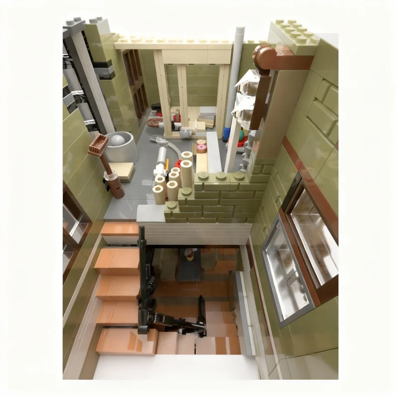 3748 pièces MOC Maison de Gideon Modèle de paysage urbain modulaire Blocs de construction Cadeaux de Noël Jouets DIY Idée créative