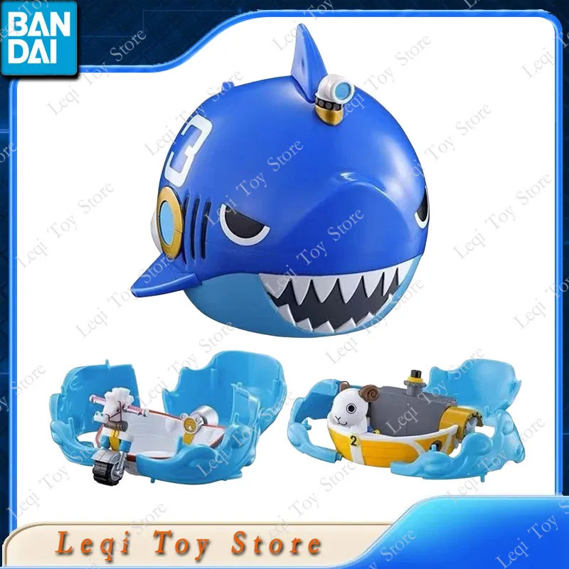 Bandai véritable une pièce GASHAPON ONEPI NO MI VOL.1 VOL.2 petite navire de guerre Action figurines d'anime jouets enfants cadeau modèle ornements