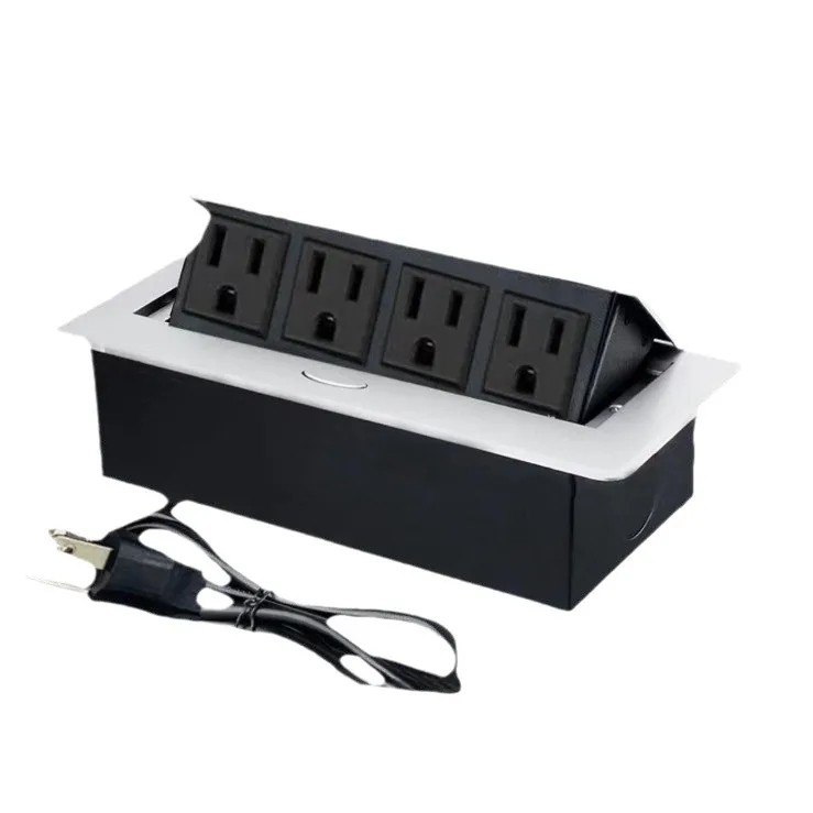 

European standard American standard multi-function socket hidden embedded multimedia socket pop-up desktop socket