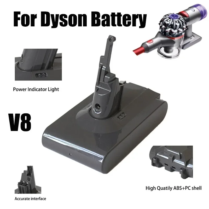 For Dyson V8 Batter…