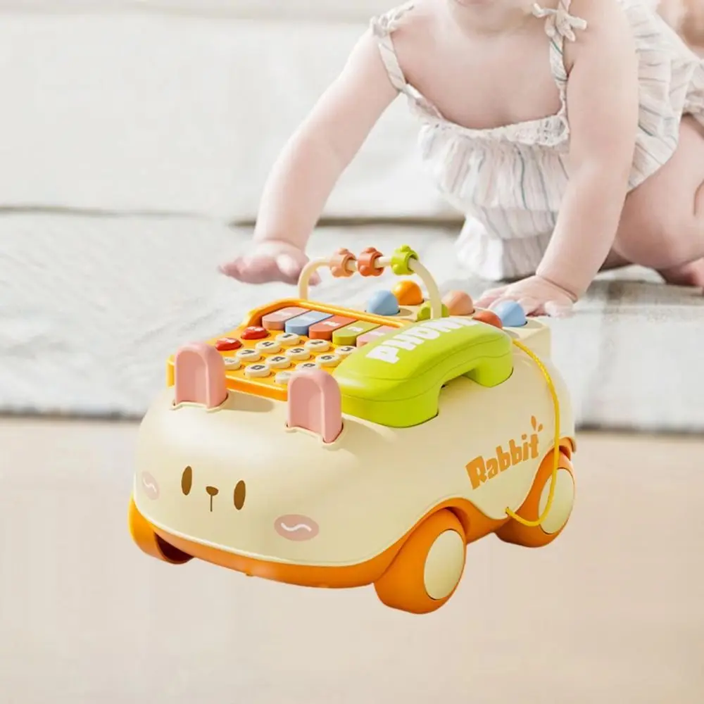 ABS Babytelefoon Muziek Stempuzzel Babypianomuziek Licht Interactief Grappig Elektronische leermachine Grappige geschenken