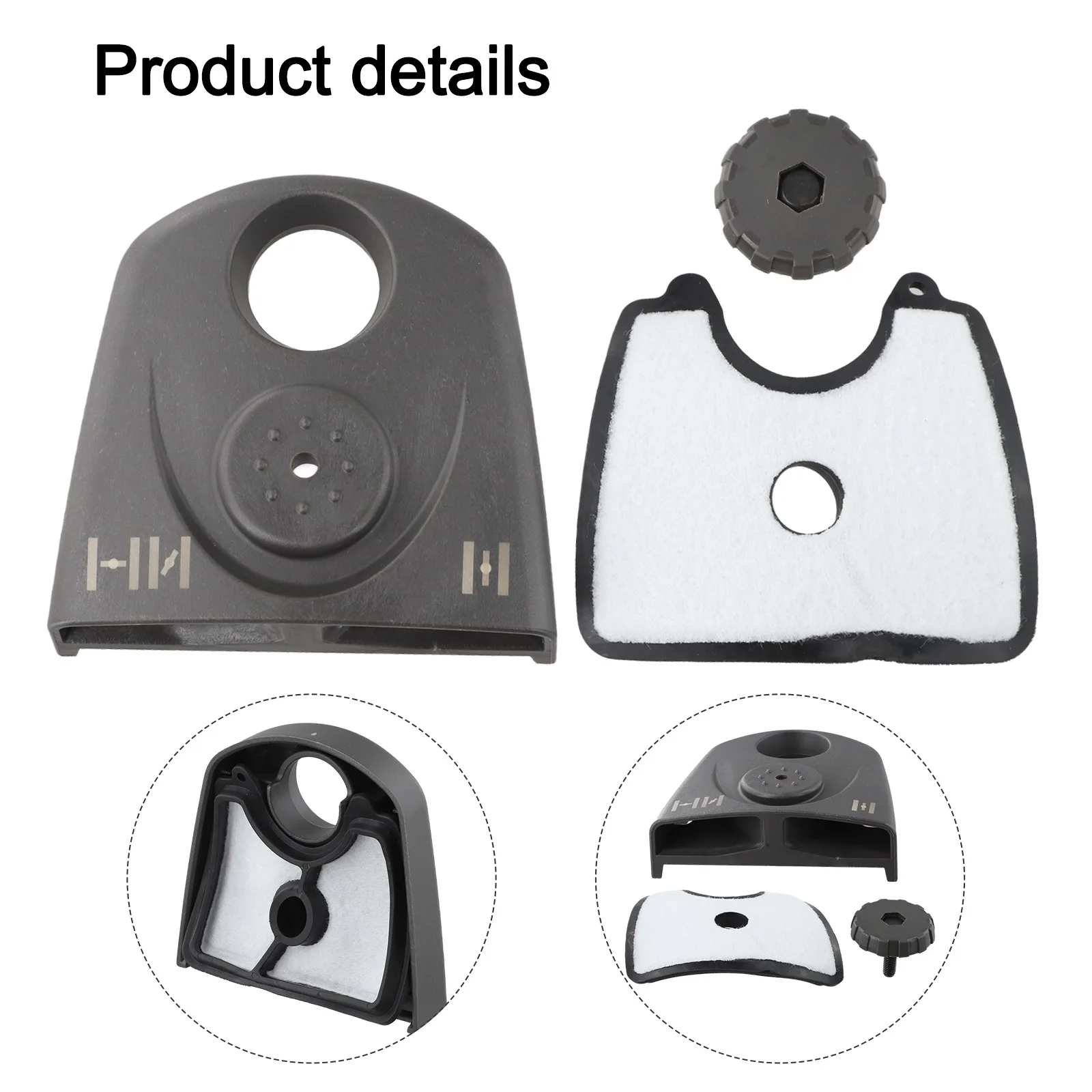 Air Set Including Box Cover 545109601 and Air Filter 545112101 Compatible with 125B 125BX 125BVX B2126 358794810