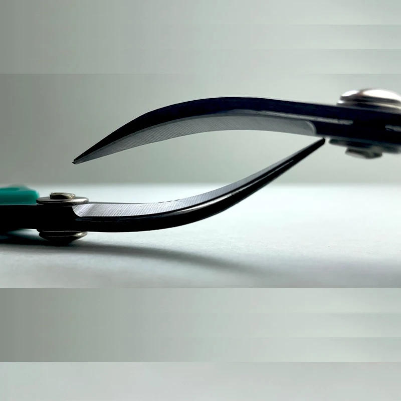 

Professional Table Tennis Rubber Elbow Scissors Ping Pong Bat Rubber Cutting Scissors Sharp Cutter Knife with Ergonomic Handle