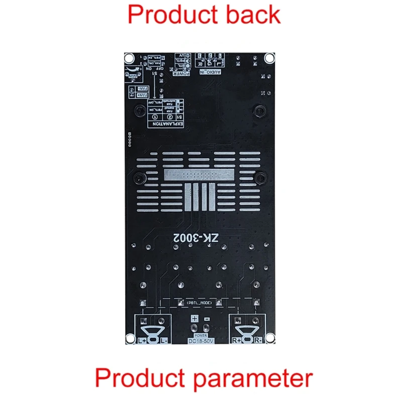 ZK-3002 Digital Power Amplifier Board TPA3255 Chip Amplifier Sound Amplifier Stereo 300Wx2 Bridged 600W Mono Board DropShipping