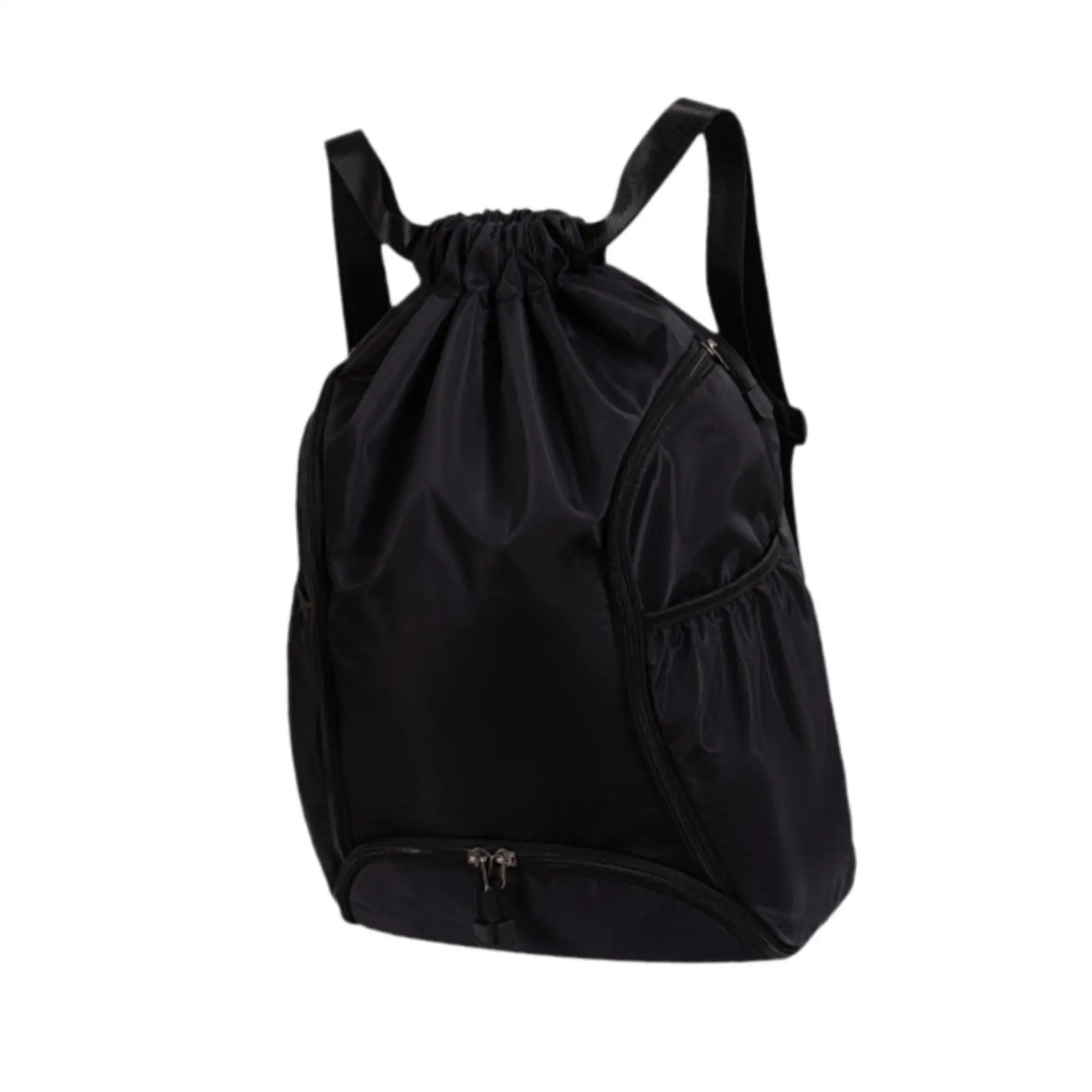 Basketball Backpack Organizer Carrying Bag Drawstring Closure Adjustable Strap Large Capacity Breathable Sports Bag for Soccer