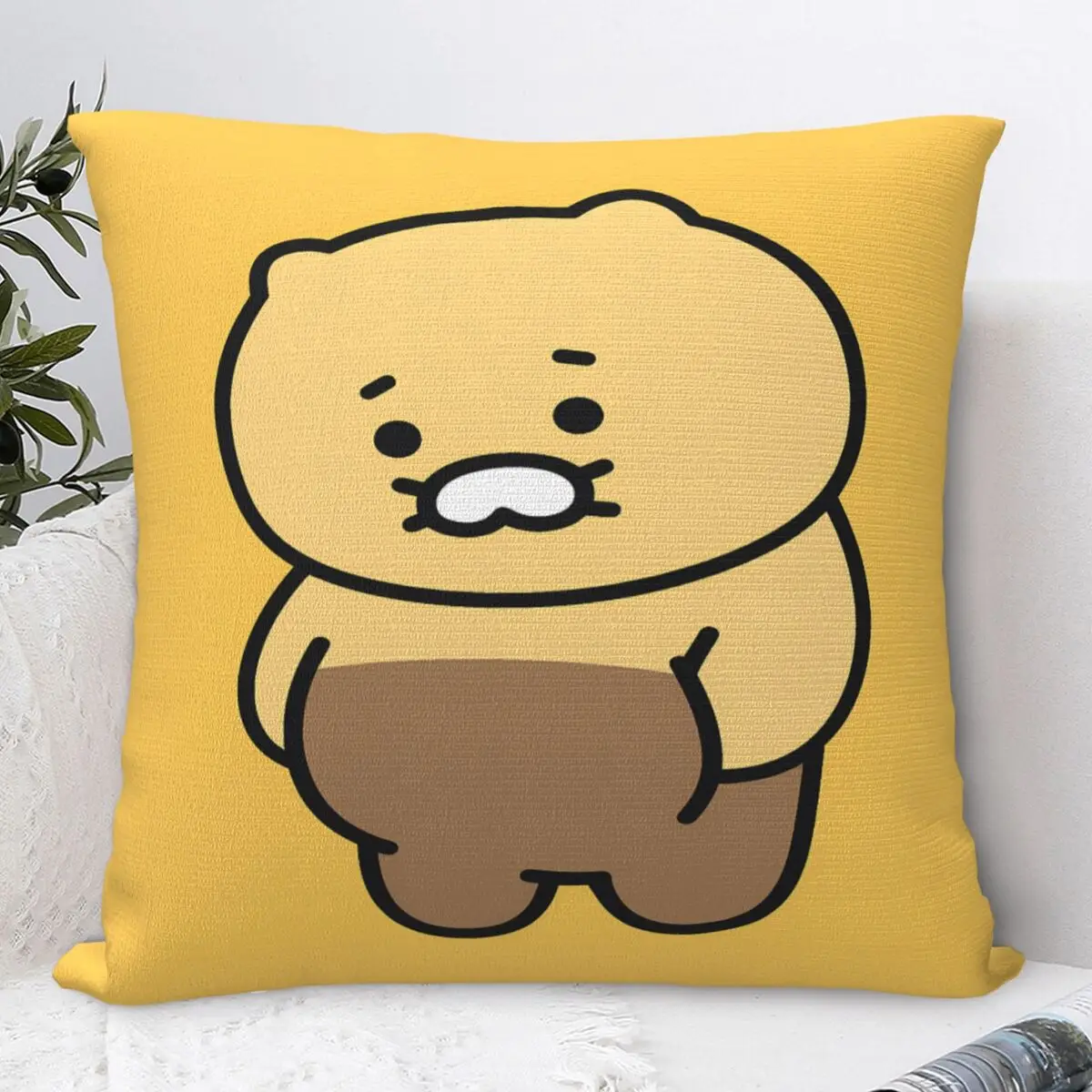 K-Kakaos F-Friends Pillow Cover Choonsik Morden Pillow Case For Sofa Car Home Decor Cushion Cover Polyester Printed Pillowcases