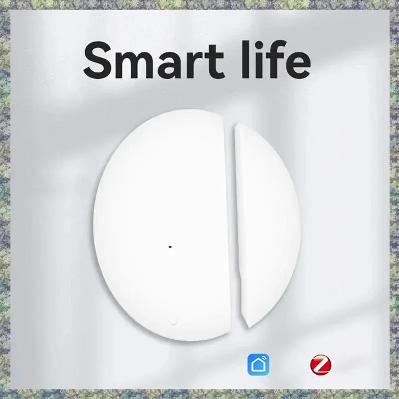 

WON Tuya Smart Life Zigbee умный датчик двери, окна, детектор открытия и закрытия двери, защита безопасности, голосовое управление Alexa для дома