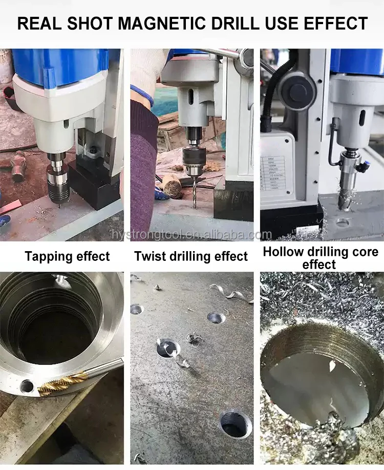 HYstrong 23 mm Spiralbohrer 40 mm Lochbohrer Trapano Magnetico Metall Magnetbohrmaschine zum Verkauf HY5126