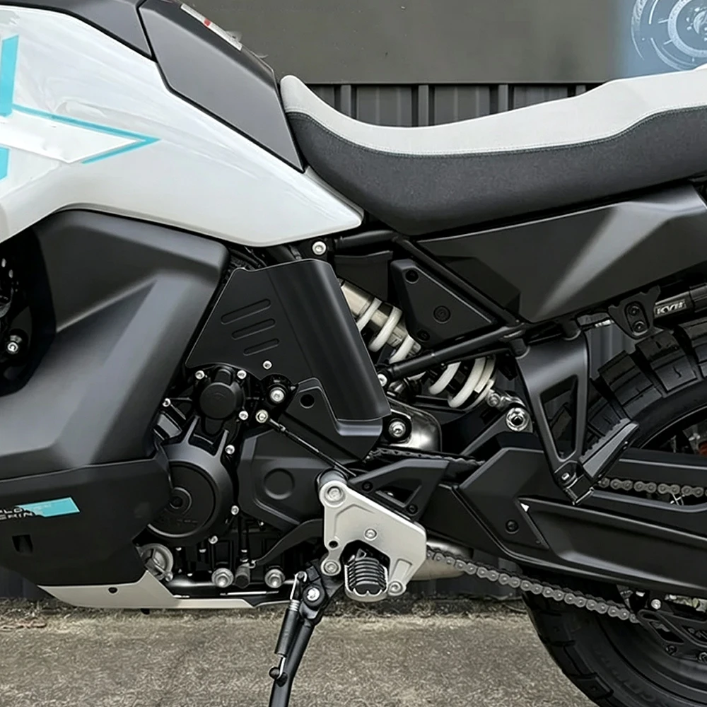 For CF-MOTO 1000 MT-X Exhaust System Heat Shield Cover Hot Air Deflector 1000MTX SIDE FAIRING ENGINE Insulation Cover 1000 MTX