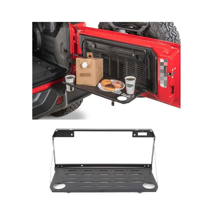  Offroad 4x4 Auto Accessories Tailgate Table Rear For Jeep WRANGLER JL