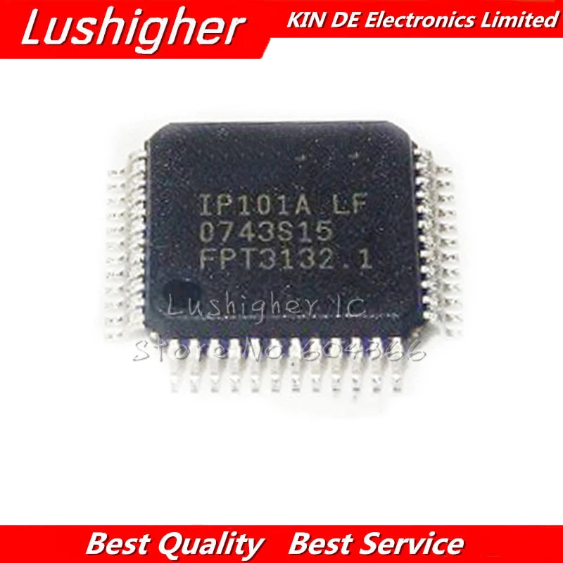 10pcs IP101A-LF QFP48 IP101A LF QFP-48 QFP New Original