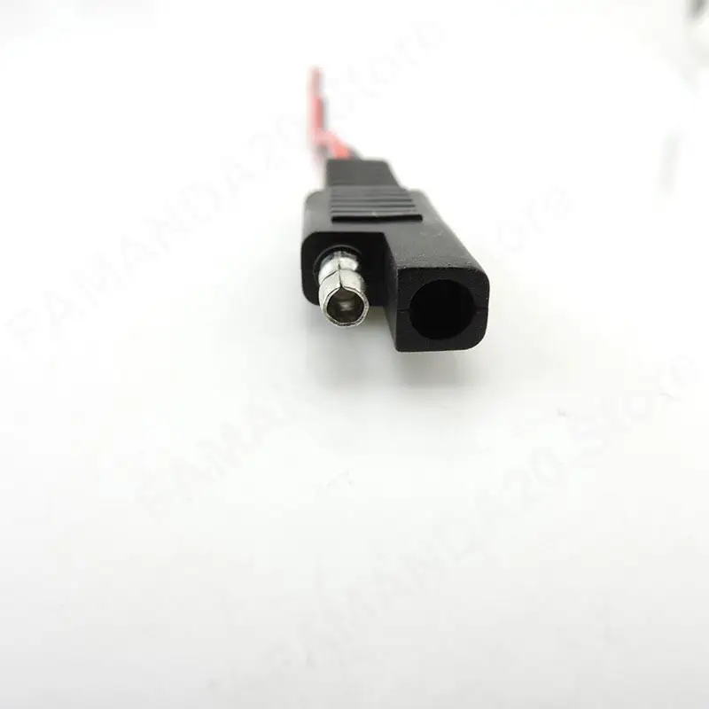 30CM 10A 18AWG SAE Power Automotive Extension Cable 2 Pin with SAE Connector Cable Quick Disconnect Solar Extension Cord m20