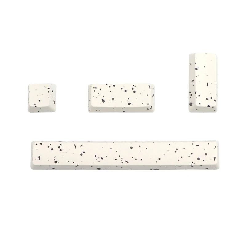 4 Keycap Set,Dye-subbed PBT Keycap OEM  6.25U 6.25X Spacebar  Enter Keycaps for DIY Cherry MX Gaming Keyboard