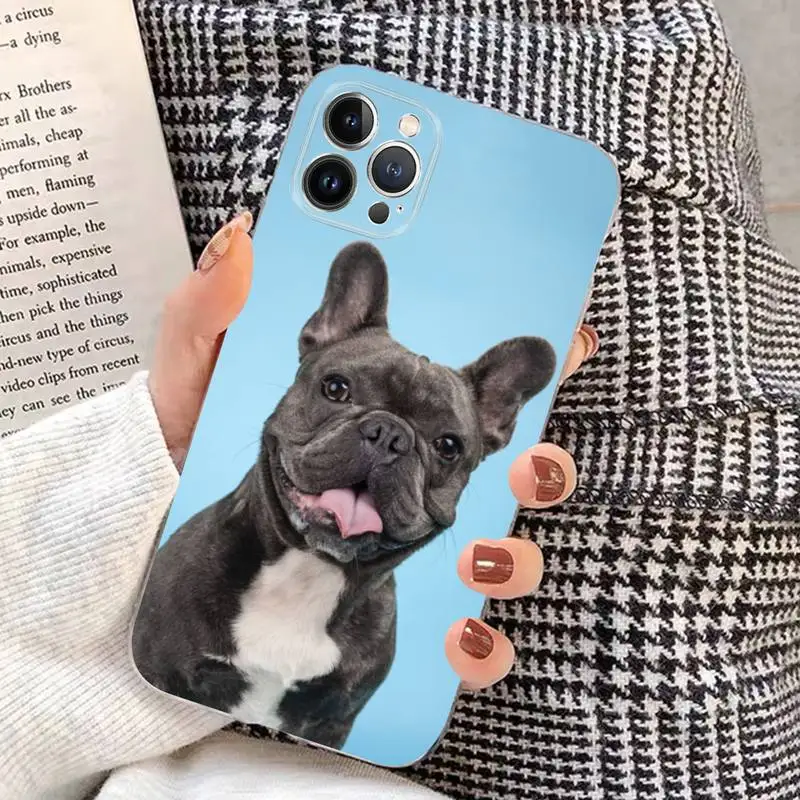 French Bulldog Dog Phone Case Silicone Soft for iphone 14 13 12 11 Pro Mini XS MAX 8 7 6 Plus X XS XR Cover