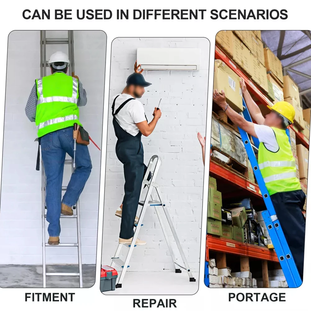 4/6 шт. нескользящие резиновые подушечки для ножек лестницы, сменные складные подушечки для ног лестницы, чехлы для ног, защитные чехлы для складных лестниц