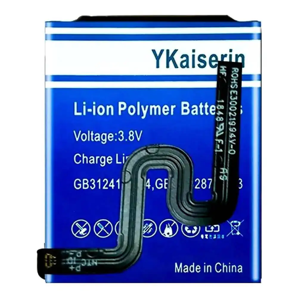 

900Mah DRE622734SA With Cable High-Efficiency Kids Smart Watch Battery For Ticwatch WG11066