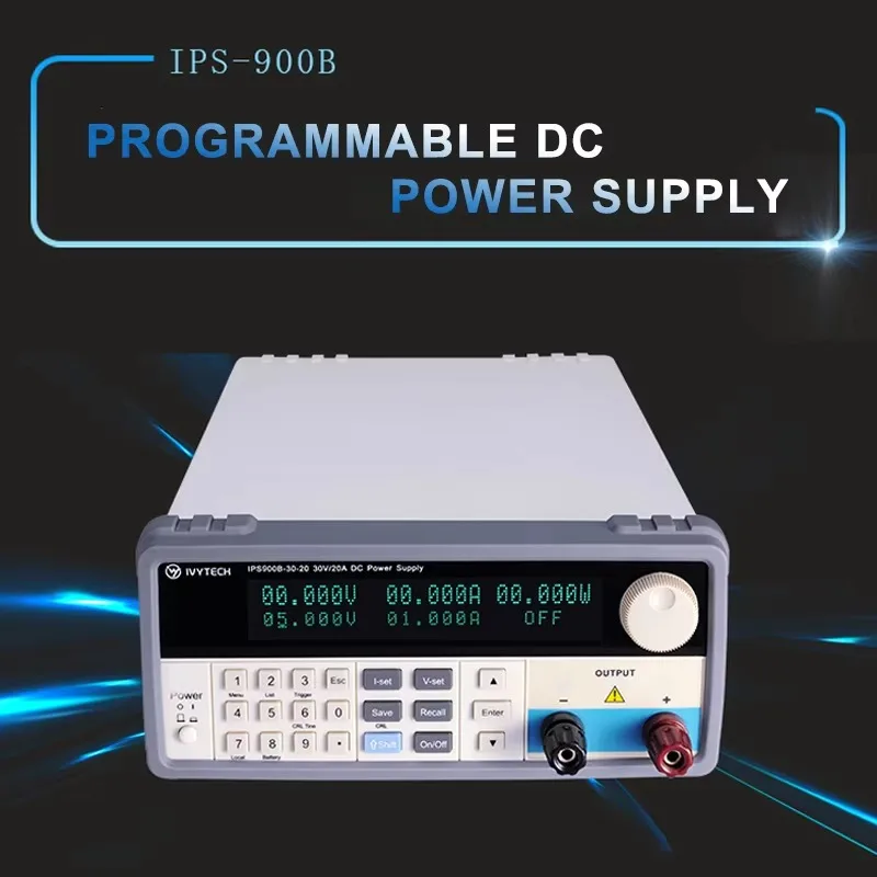 IPS900B-30-30 30V 30A Banco de laboratorio Fuente de alimentación CC programable regulada por digital variable para reparación móvil