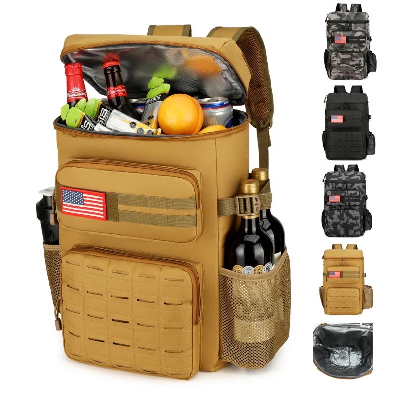 Toposhine 25L 전술 배낭 남성 여행 대용량 배낭 남성 방수 야외 피크닉 캠핑 다기능 가방