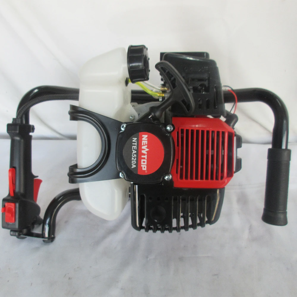 業務用51.7cc 2ストローク金属製穴掘り機&フェンス用1 - Post Hole Digger のレビューと価格