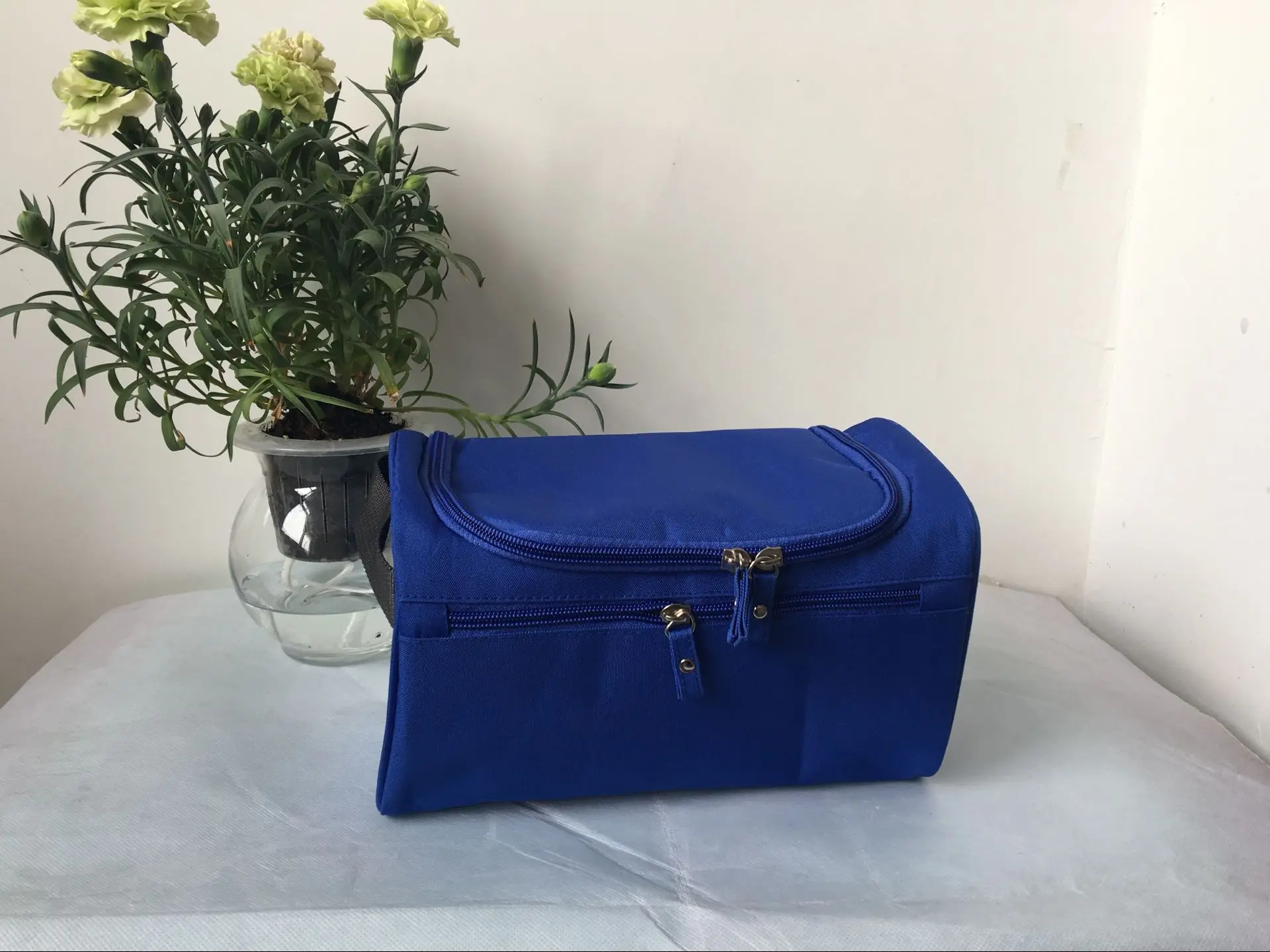 Zipper Polyester Männer Business Tragbare Lagerung Tasche Toilettenartikel Organizer Frauen Reise Kosmetik Tasche Hängen Wasserdichte Waschen Beutel – Detail 17