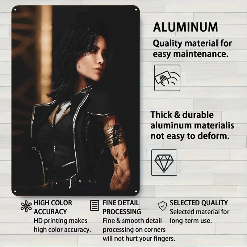 كلير سبكور إكسبيديشن 33 علامات صفيح عمل فني الأكثر مبيعا ملصق صور جدار ديكور مقهى اكسسوارات للديكور المنزل #4