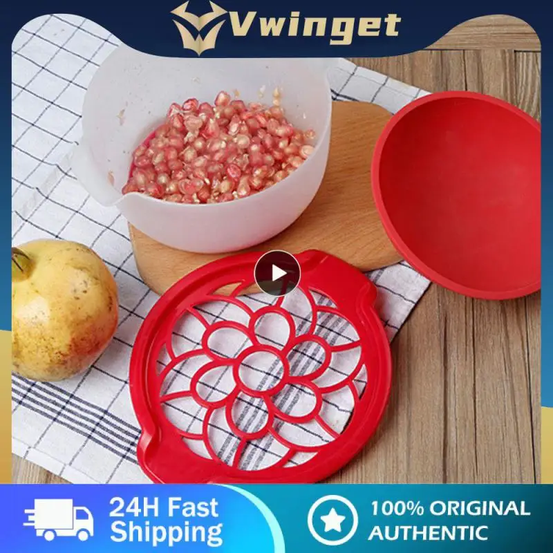 Silicone Pomegranate Peeling Machine Home Kitchen Fruit and Vegetable Tool Safety Pomegranate Peeling Bowl Kitchen Accessories