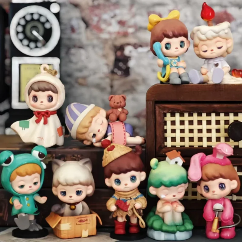 ของแท้ Anmoo Amo 2nd Generation Imperfect World กล่องตาบอดเครื่องประดับอินเทรนด์ Collectible Action Figure ของขวัญวันเกิดสะสม