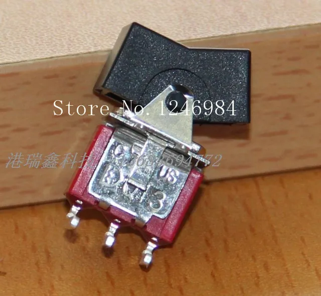 [SA]R11 single curved road is 3 feet 2 files small toggle rocker switch 3MS1 Taiwan Deli Wei original Q13--50pcs/lot