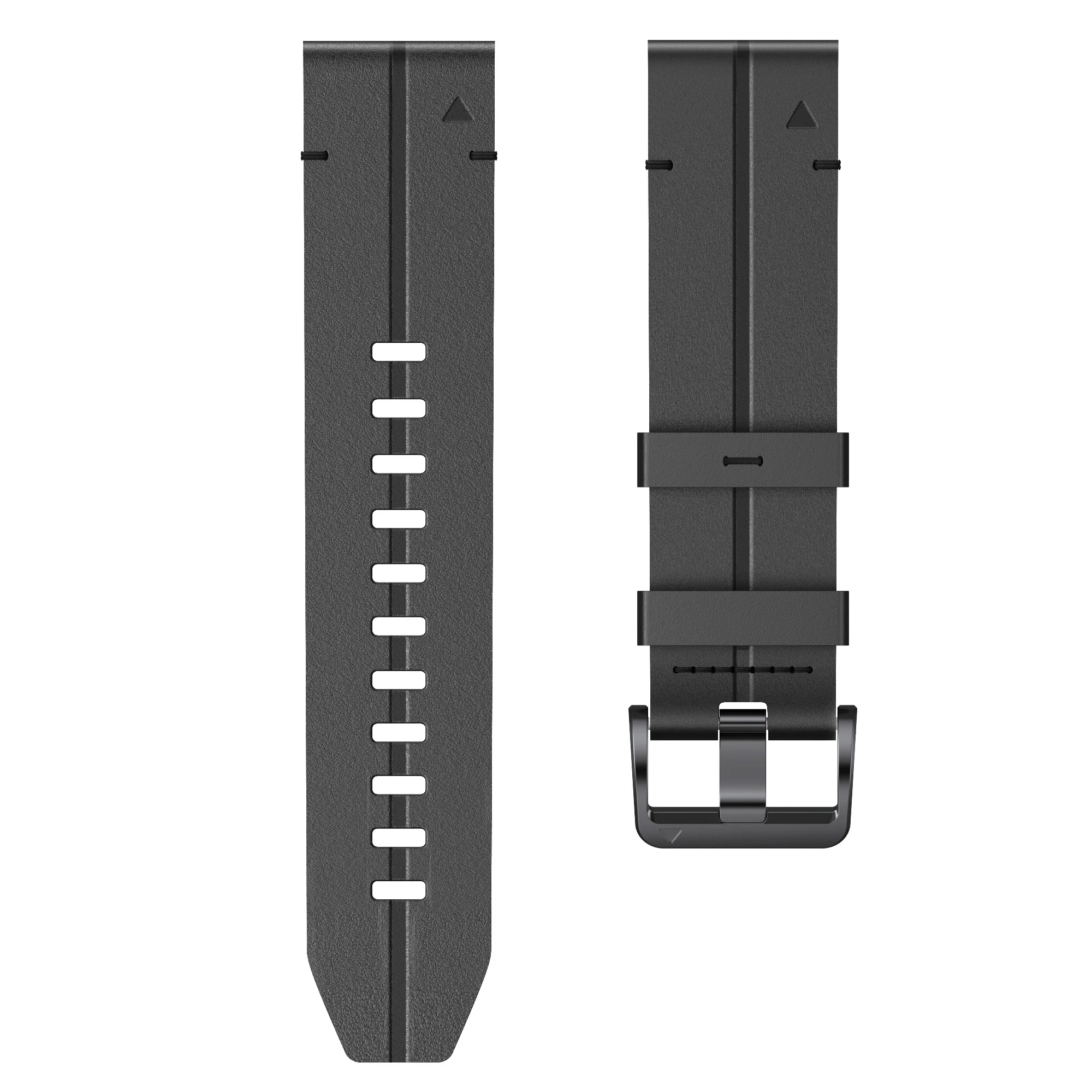 ANBEST-Correa de reloj de 26mm para Garmin Fenix 7X/6X Pro/6X/5X/5X Plus, correa de cuero genuino de 22mm para Fenix 6/6 Pro/5/7, correa de repuesto