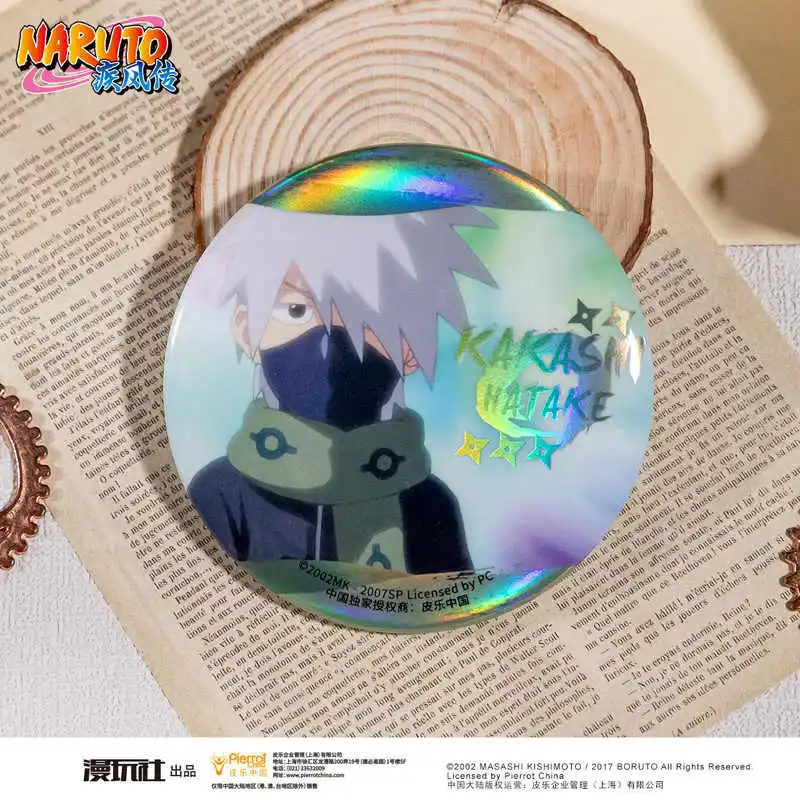 Naruto Sasuke Jiraiya Obito Childhood Nohara Rin Hashirama Gaara Orochimaru Shisui China Official Authorization Cosplay Badge