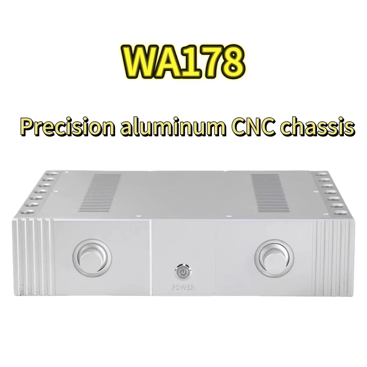 

Specialized aluminum profile precision CNC rear-stage chassis WA178 Class A high-quality power amplifier enclosure 4310