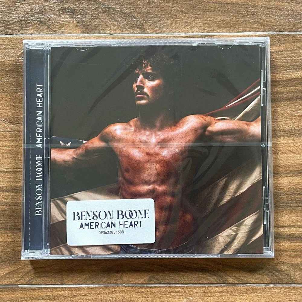 

Benson Boone American Heart CD 2025 Pop Rock Album Brand New Sealed In Stock