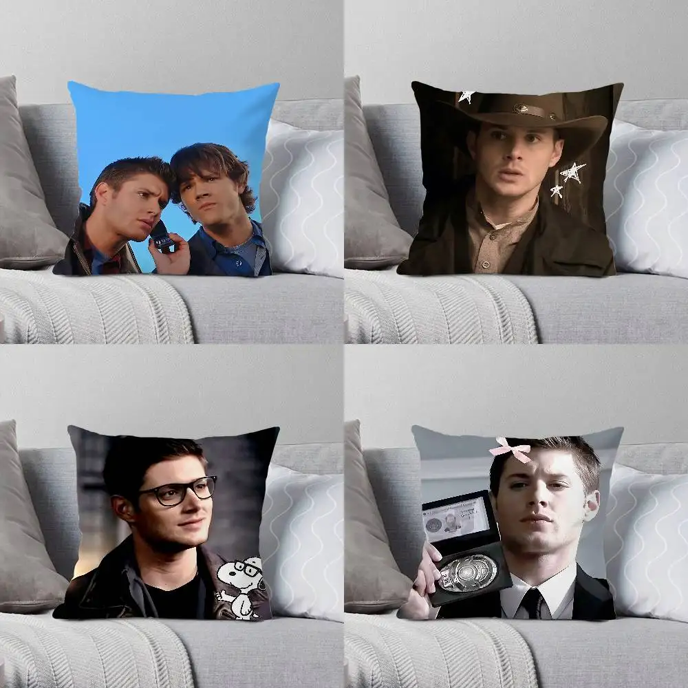 

TV S-Supernatural Cushion Cover For Living Room Bedroom Sofa Square Office Decorative Pillowcase Soft Throw Pillows Gift