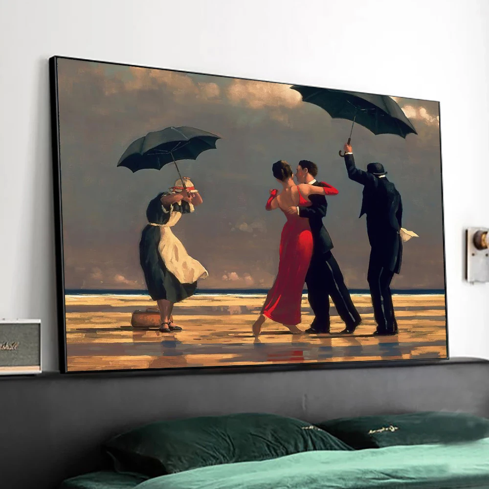 The Singing Butler Oil Painting Classic Canvas Painting Wall Art Picture Decor Graphic Gift for Living Room Office Poster Print