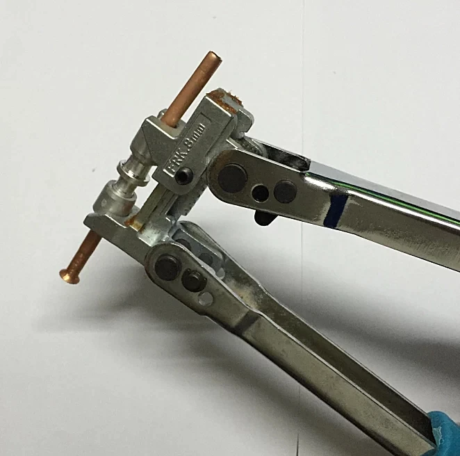 FRK-8 Refrigerator Cabinet Refrigeration Repair Welding Tool-Free Quick-Fit Composite Ring Manual Special Crimping Pliers