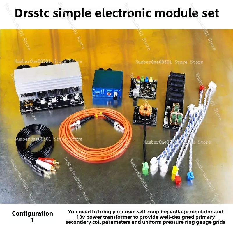 For DRSSTC Coil Drive Board Arc Extinguisher Gate Drive GDT Full Bridge Inverter Module Simple Kit