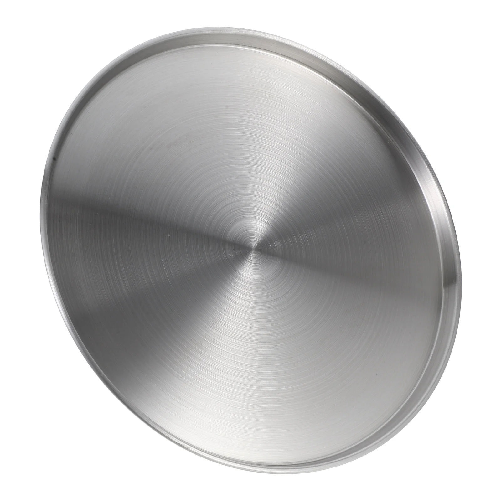 

Stainless Steel Pan Round Metal Baking Tray Pizza Baking Pan Oven BBQ Party Food Serving Large Capacity Nonstick