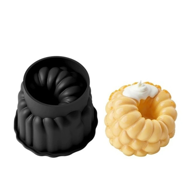 W8EA Easy Releases Raspberry Silicone Molds for Homemades Mousse Cake Dessert Chocolate Mould Dishwasher Safe Baking Supplies