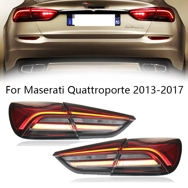 

Car Styling Tail Lamp for Maserati Quattroport LED Tail Light 2013-2021 LED DRL Signal Brake Reverse auto Accessories