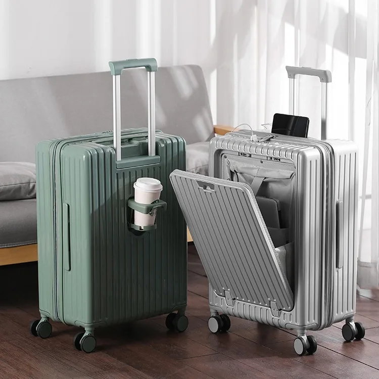 

expansion case, women's trolley case 24-inch telescopic, password, lightweight