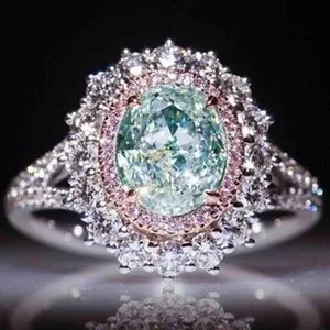 8 최고의 판매 핑크 스톤 링 - №1