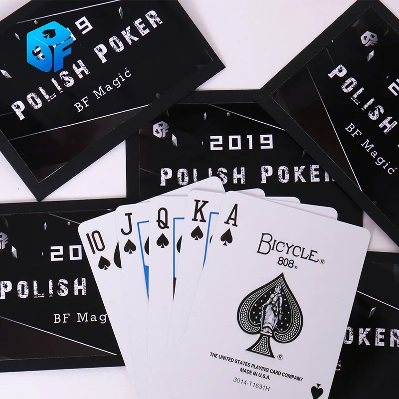 Polish Poker (Gimmicks and Online Instructions) Magic Tricks Comedy Stage Street Magia Mentalism Cimmick Props Accessorie Magica