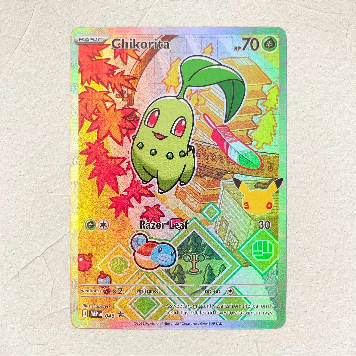 pokemon chikorita card Shop [Traditional Chinese] / 菊草葉 003/063 C M1S – TCGHOBBY 069 / Promo Card Type / HP / Stage Can anyone explain to me