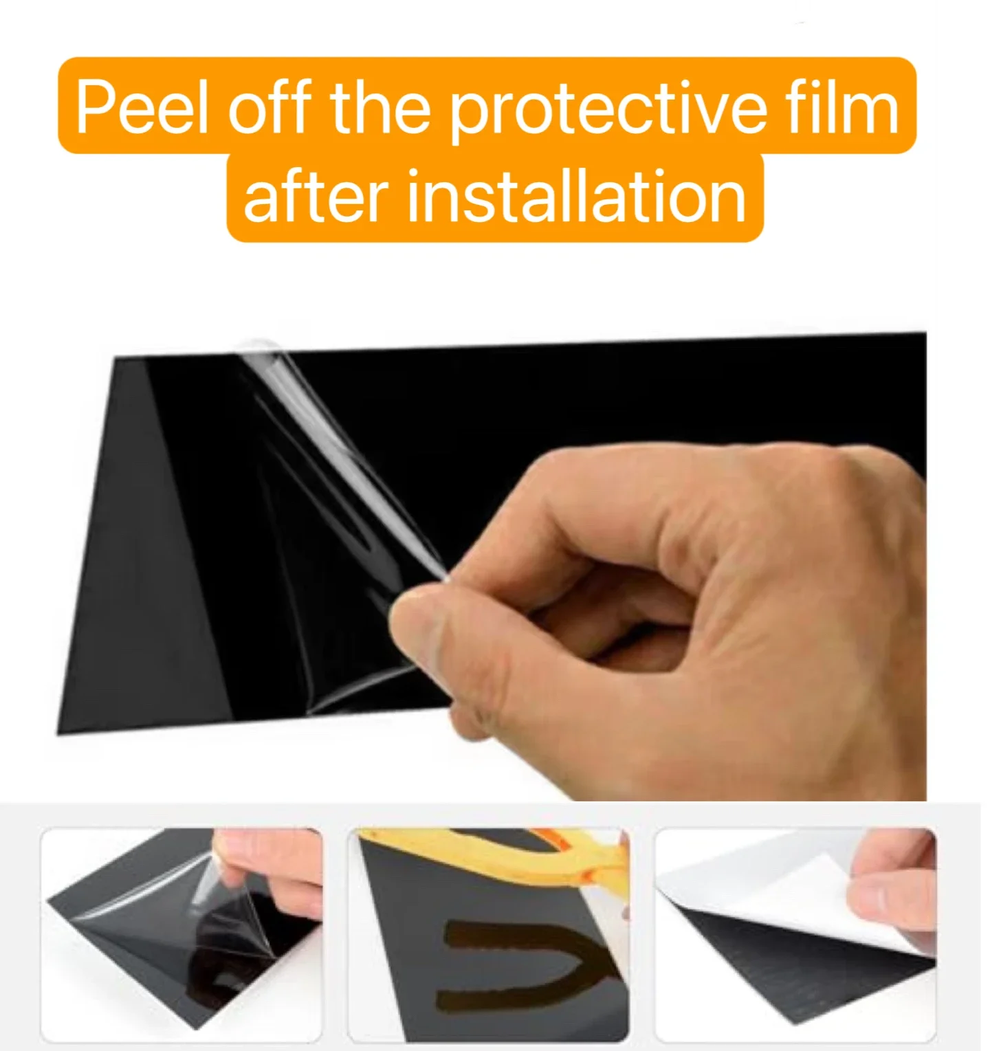 Silver Glossy Black Pillar Posts Fit For Mazda 6 Sedan Pre-facelift Liftback 2003 2004 2005 2006 2007  Window  Sticker Cover - view 3