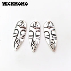 New Fashion 5 Pieces Zinc Alloy Particular Statues Face Shield Charms Pendants Diy Necklace handmade Jewelry Accessories