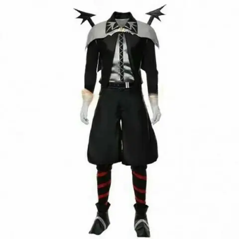 Kingdom Hearts III Sora Halloween Vampire Cosplay Costume Set