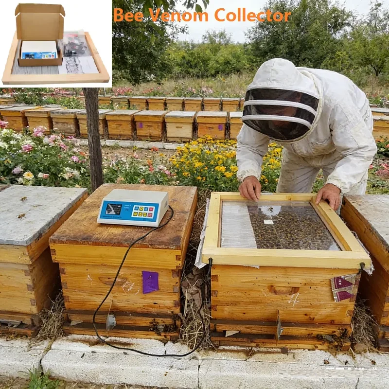 Bee Venom Collection Machine Digital Control Electronic Bee Venom Collector Device Collecting Bee Venom Beekeeping Equipment